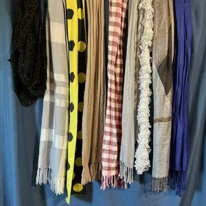 Colorful Assorted Scarves Collection